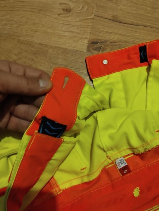 Spodnie  męskie robocze  ostrzegawcze Strauss XL