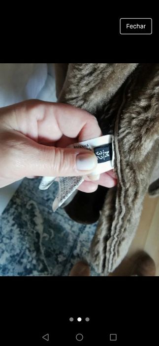 Casaco pele Massimo Dutti