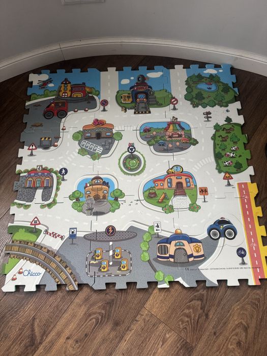 Mata puzzle piankowe miasto - chicco,