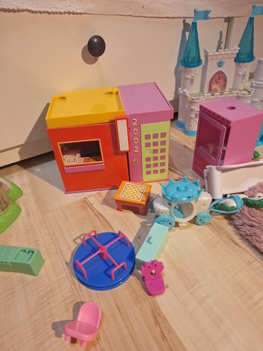 Zestaw domków dla lalek  - 3 sztuki
