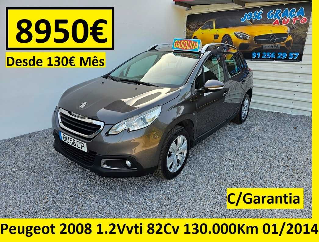 Peugeot 2008 1.2Vvti 82Cv 130.000Km 01/2014