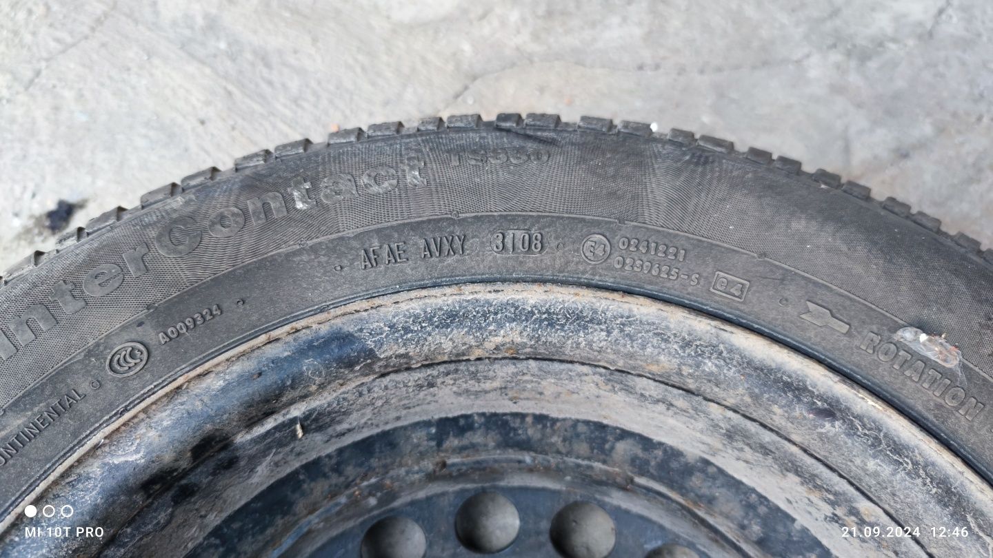 Диски Резина Continental R15