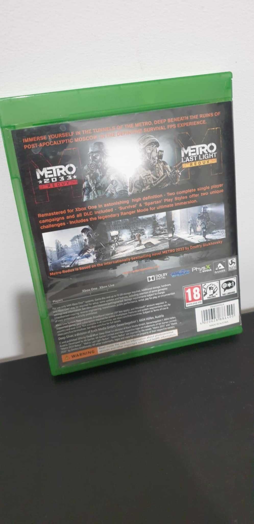 Metro Redux PL Xbox, Metro 2033, Last Light