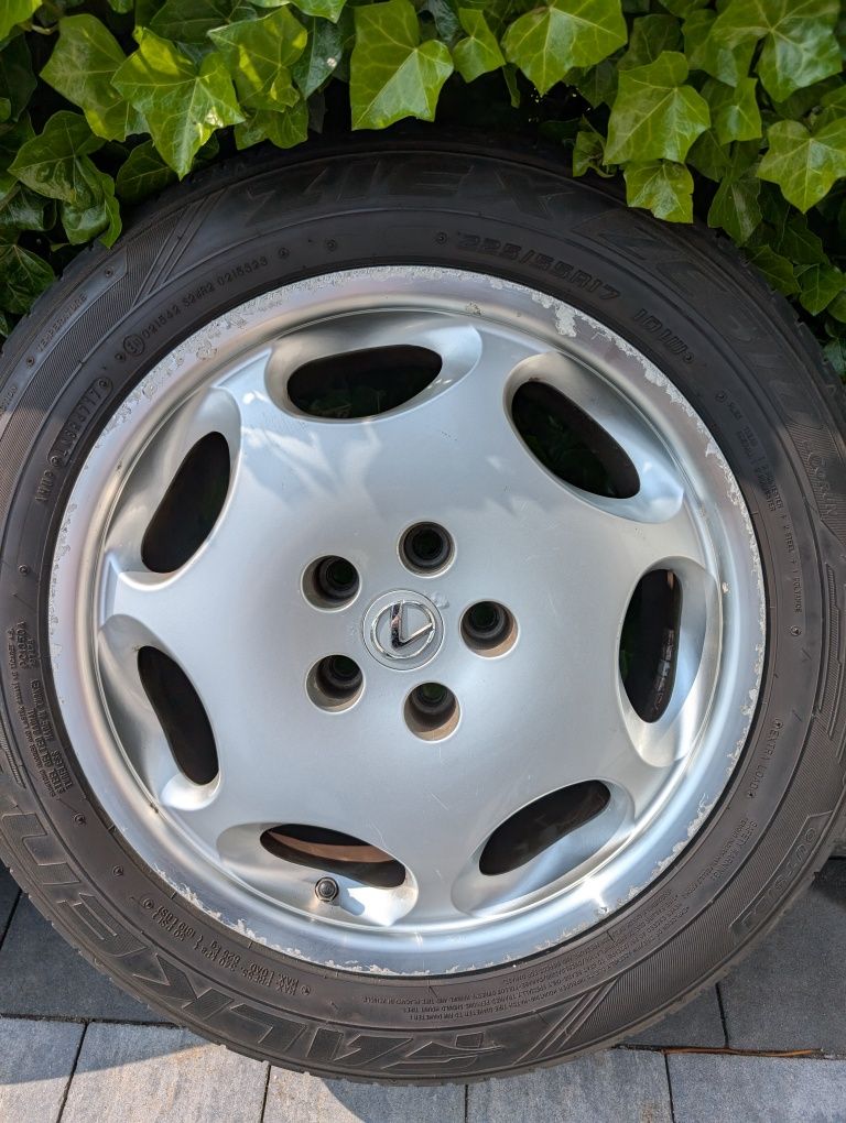Felgi Toyota Lexus LS400 DHP OZ Racing 5x114.3 17 cali 8J 225/55/17