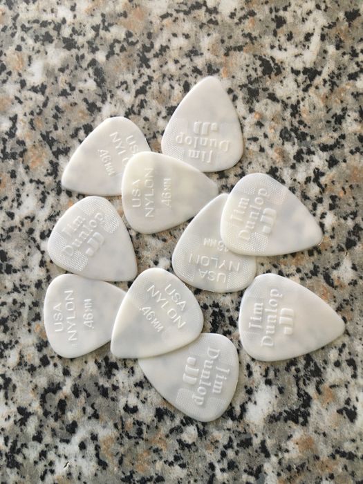 12 palhetas para guitarra nylon U.S.