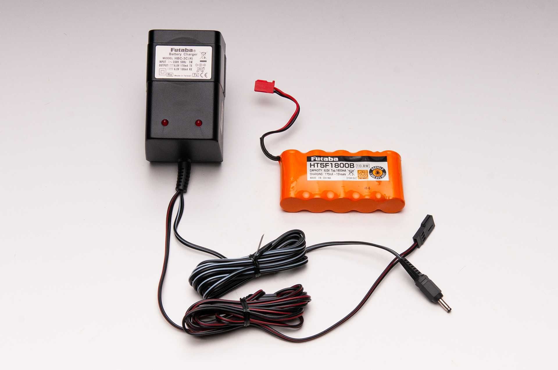 Futaba T14SG + odbiornik R7008SB + interfejs USB + adapter Futaba