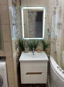 Новое зеркало со светодиодной (LED, ЛЭД, ЛЕД) подсветкой, влагостойкое