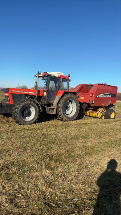 Prasa rolująca new holland br 740 zetor zts