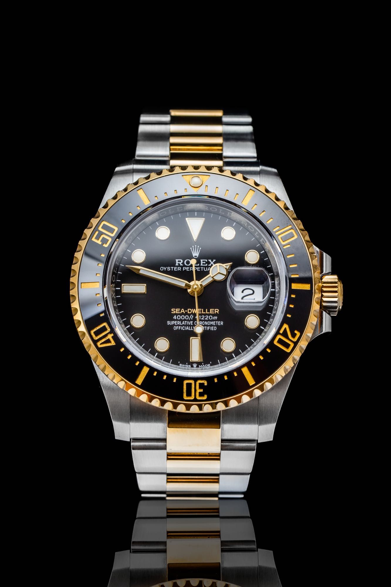 Rolex Sea Dweller 43 z czarną tarczą