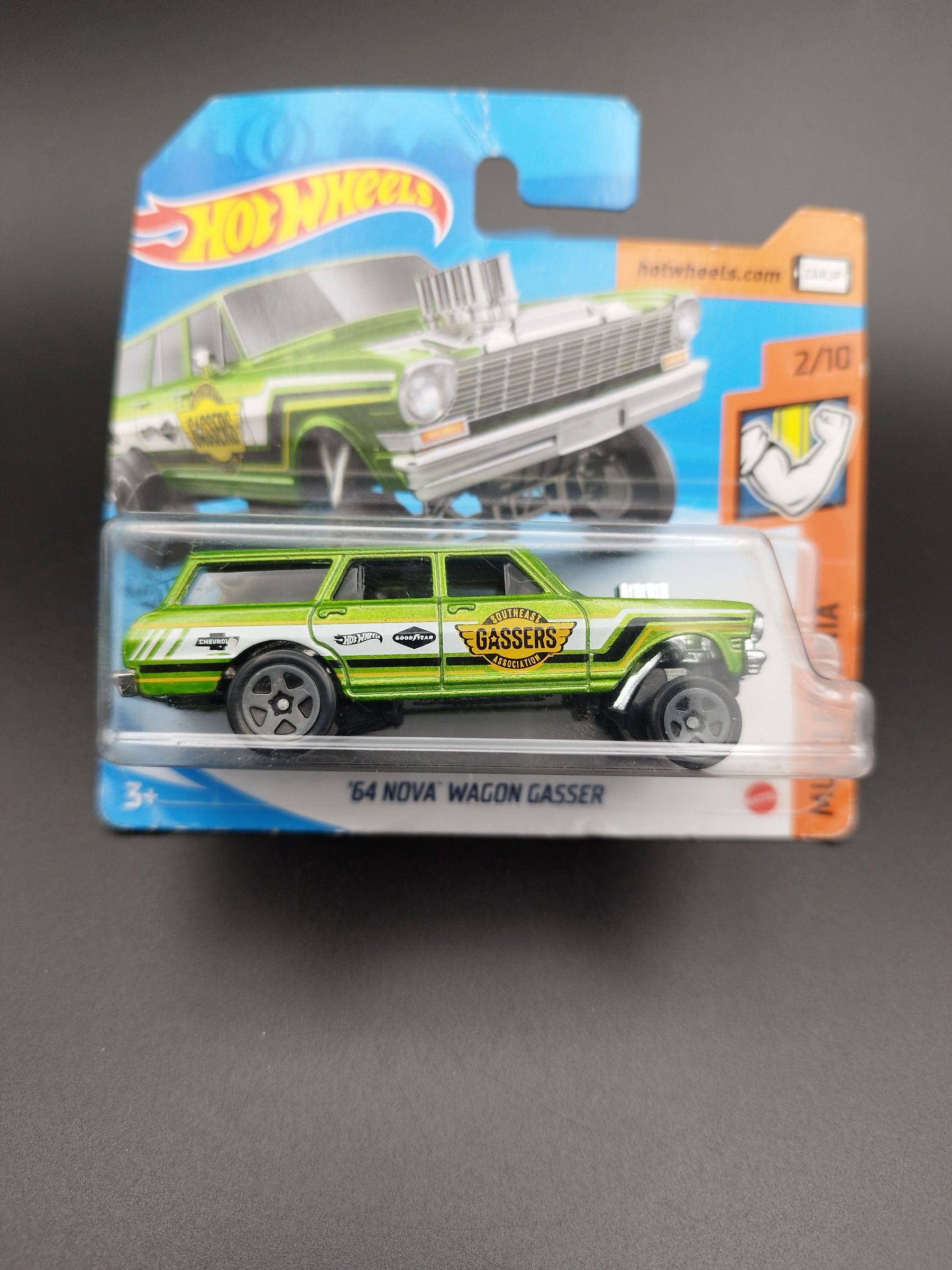 Hot Wheels 1964 Chevrolet Nova Wagon Gasser Model