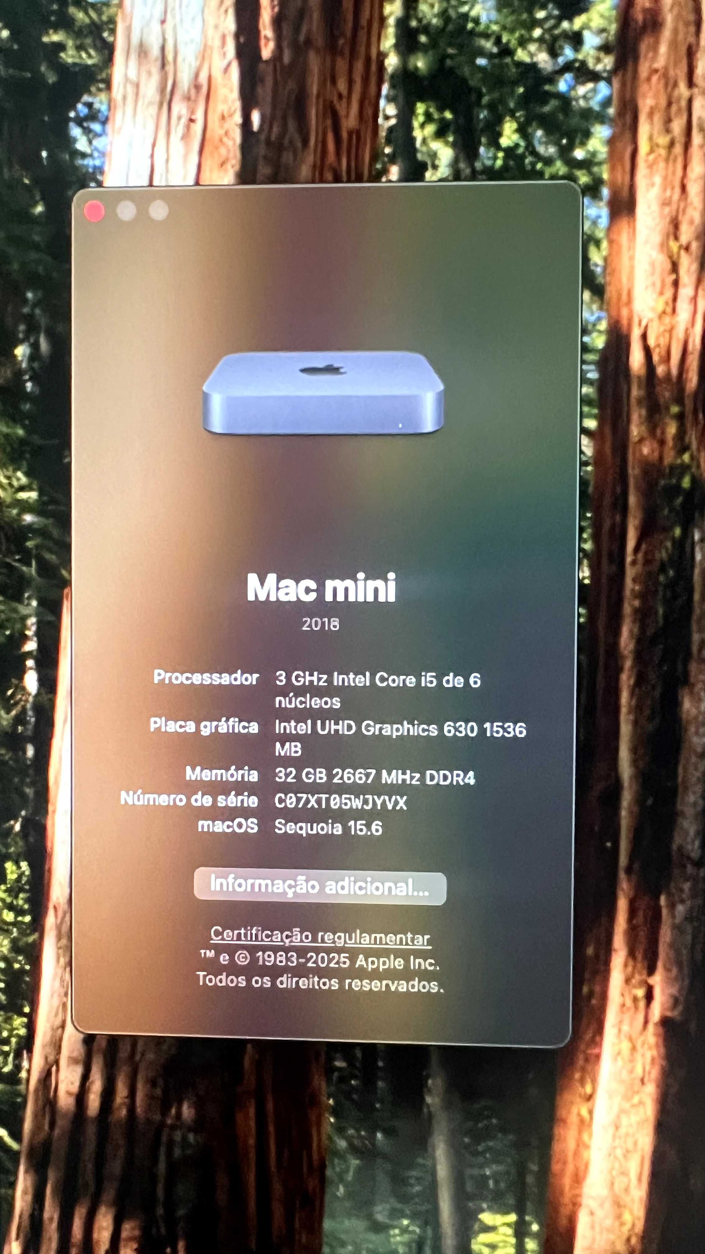 MacMini Space Gray 32Gb Ram