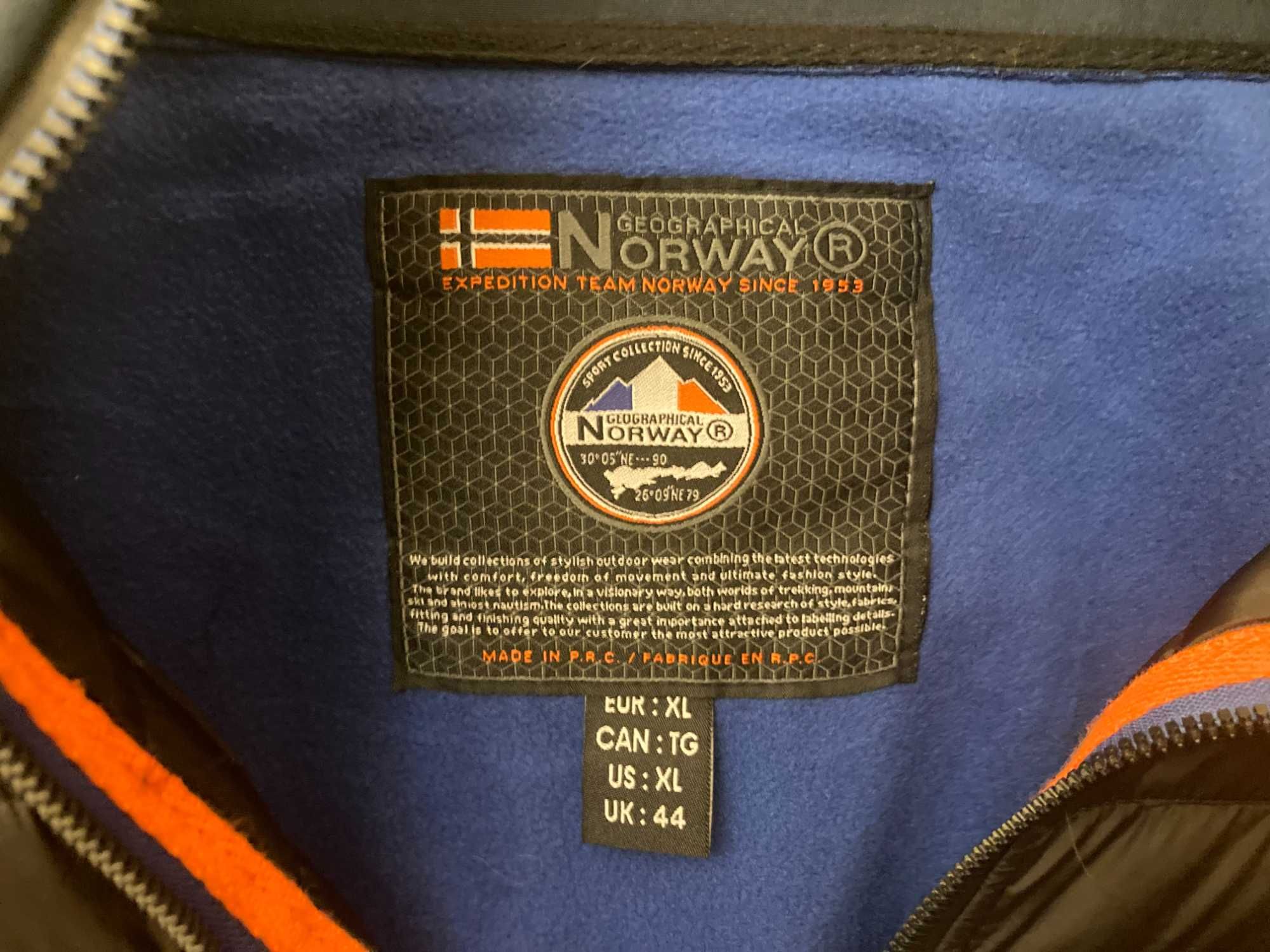 Blusão Geographical Norway Expedition XL novo