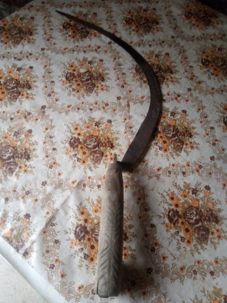Vendo várias velharias.