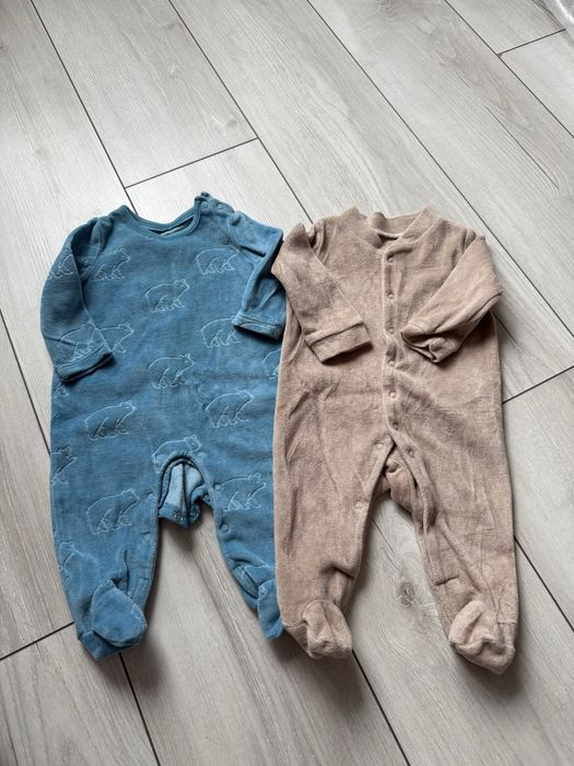 Чоловічки ромпери велюрові Pepco baby ідеальний стан 62 розмір