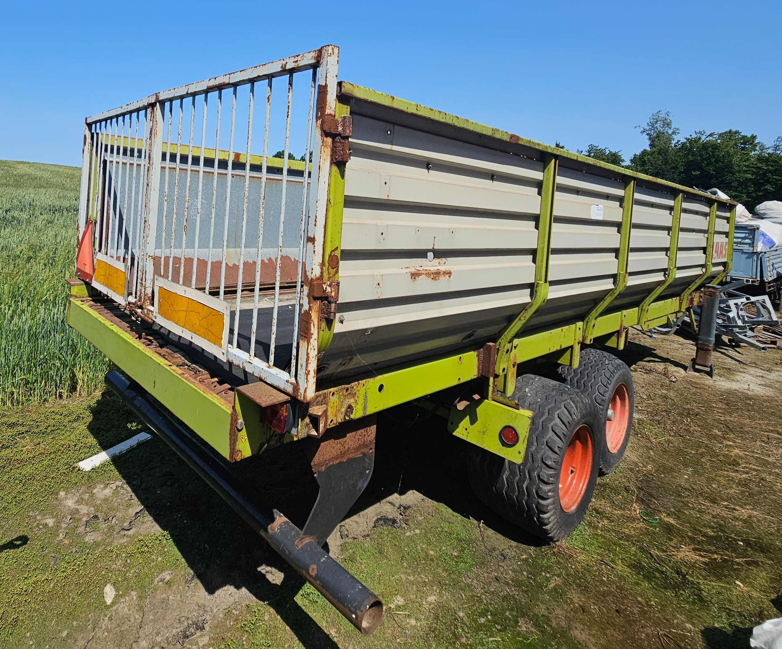 Przyczepa tandem 6.5 m długa
