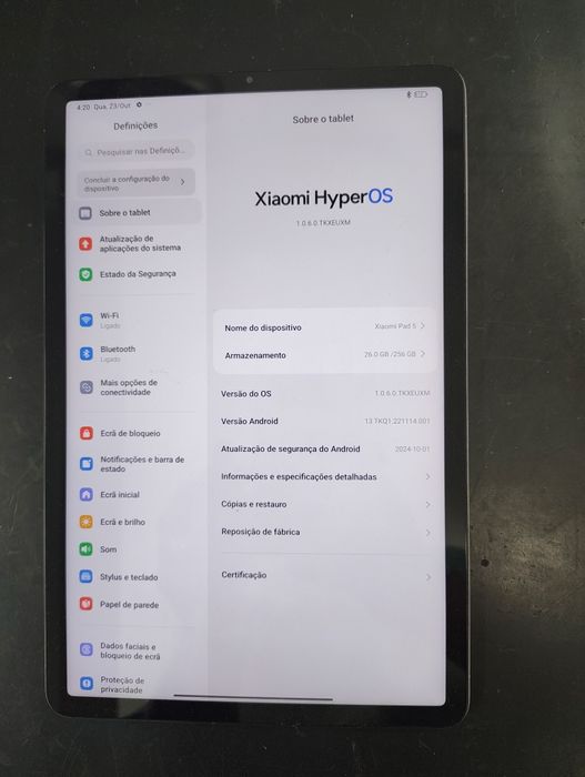 tablet mi pad 5 com caneta Xiaomi