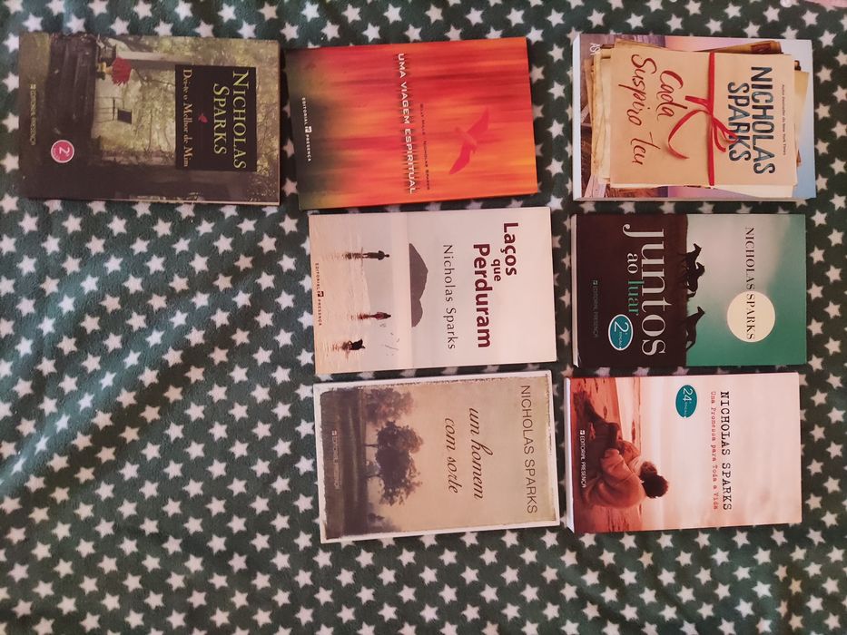Lote de Livros Nicholas Sparks