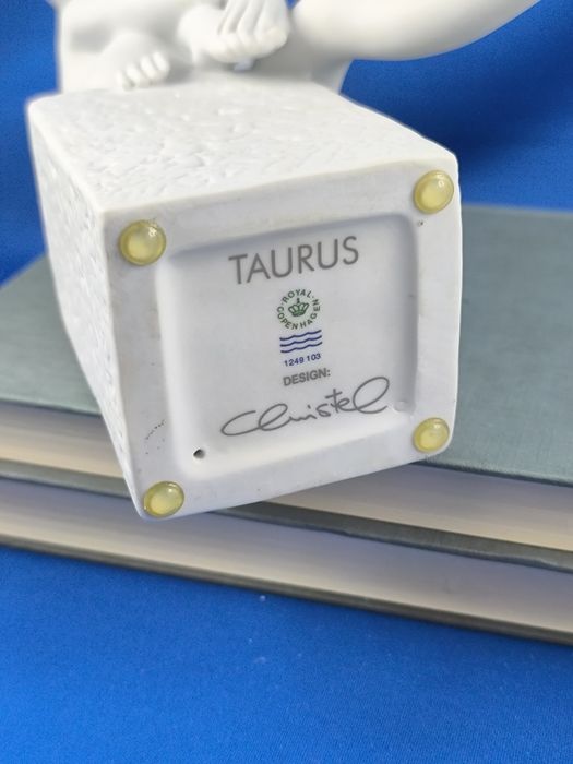 Znak zodiaku Royal Copenhagen byk #porcelana #ozdoba #dekoracja