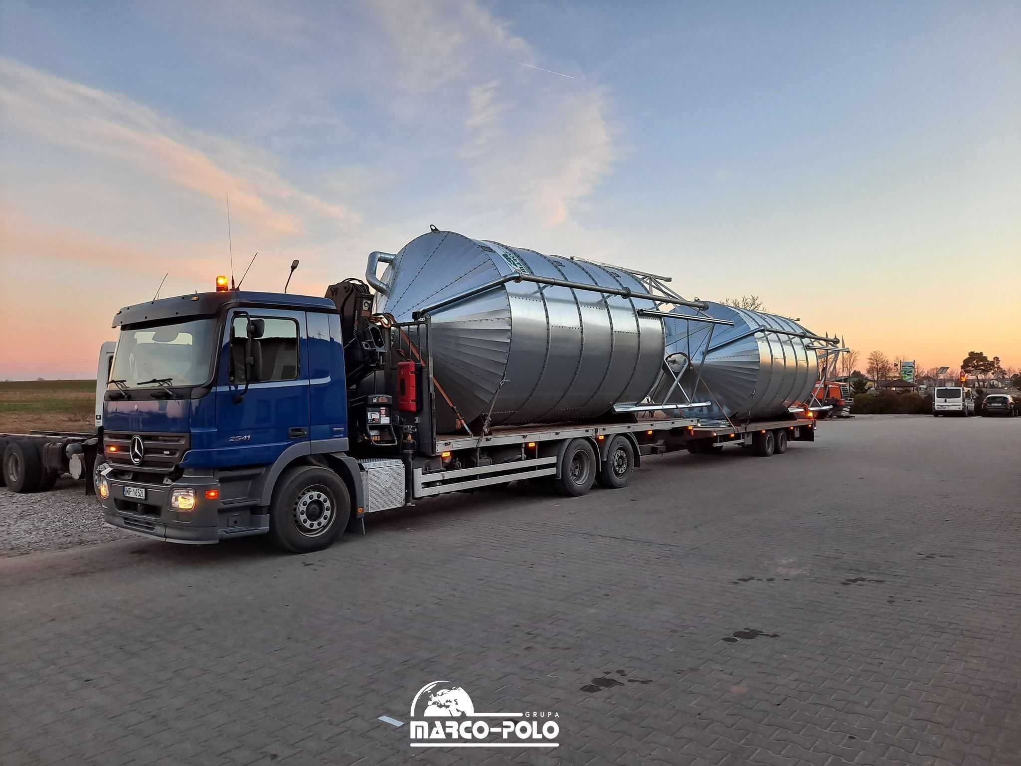 Silosy 38ton 30t 25t zbożowe SILOS nowy Marco-Polo z HDSem 1,5mm ocynk