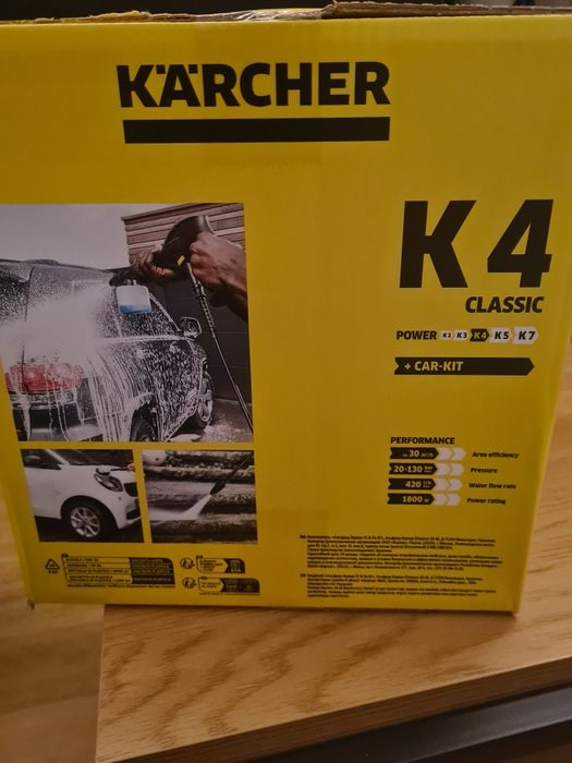 Myjka ciśnieniowa Karcher k4 + car kit