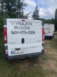Wynajem busa Renault Trafic 150zł doba