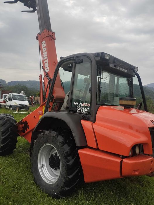 ładowarka teleskopowa przegubowa manitou 628-120  jcb cat merlo okazja