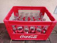 Transporter z butelkami Coca-Cola