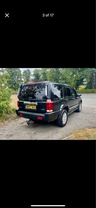 2007 JEEP Commander 3.0crd Czarny Anglik