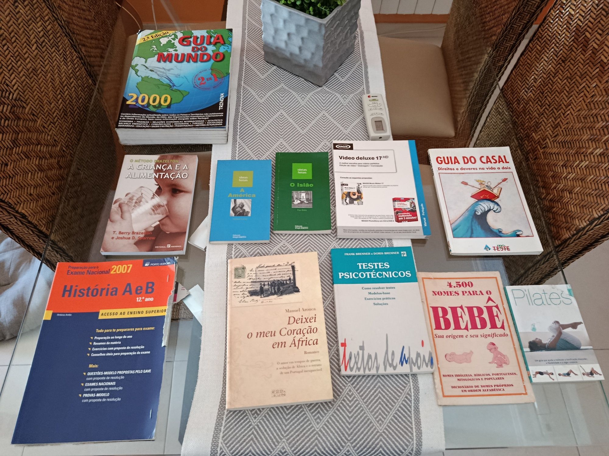 Livros Lote pelo valor indicado