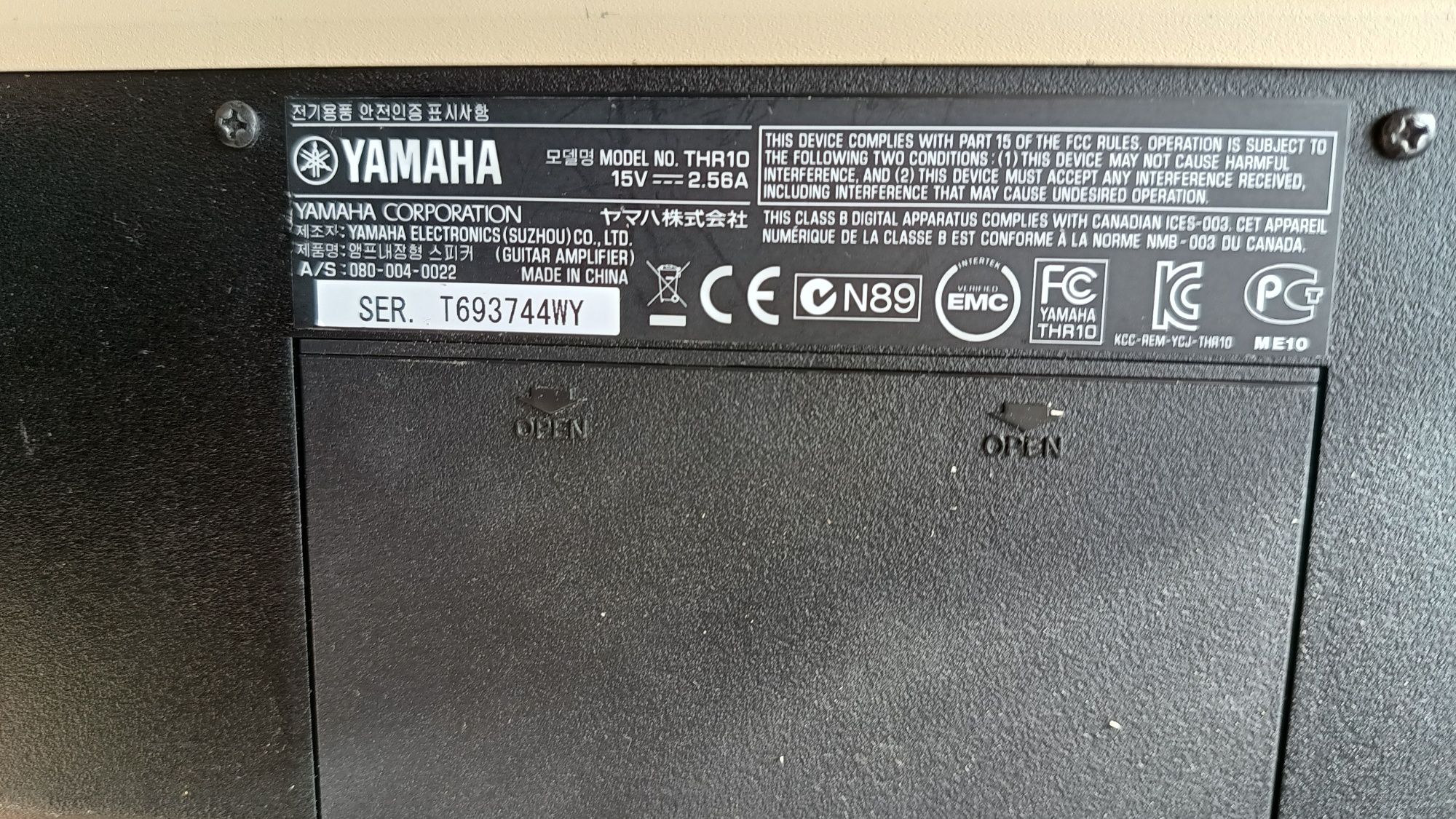 СКИДКА!!! YAMAHA THR10W беспроводной комбик гитара/бас.