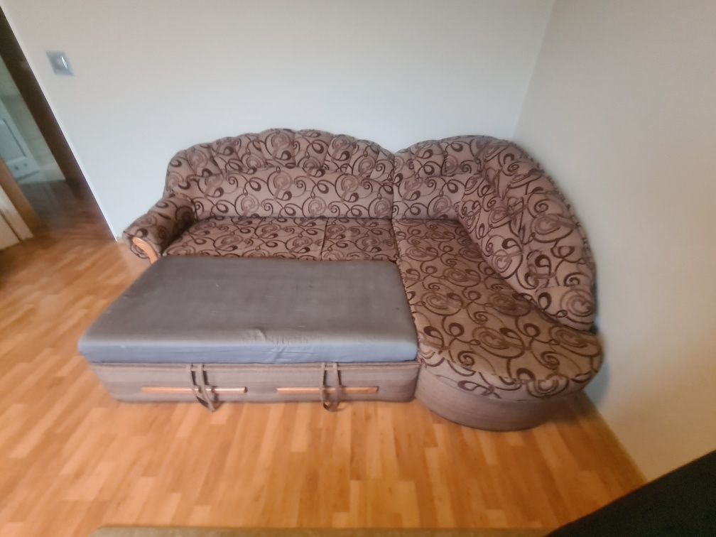 Narożna sofa/łóżko