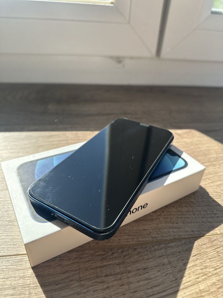Iphone 12 64gb niebieski + pełny zestaw
