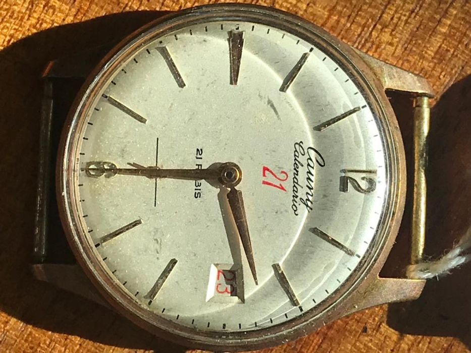 Relógios antigos Cauny vintage relíquias