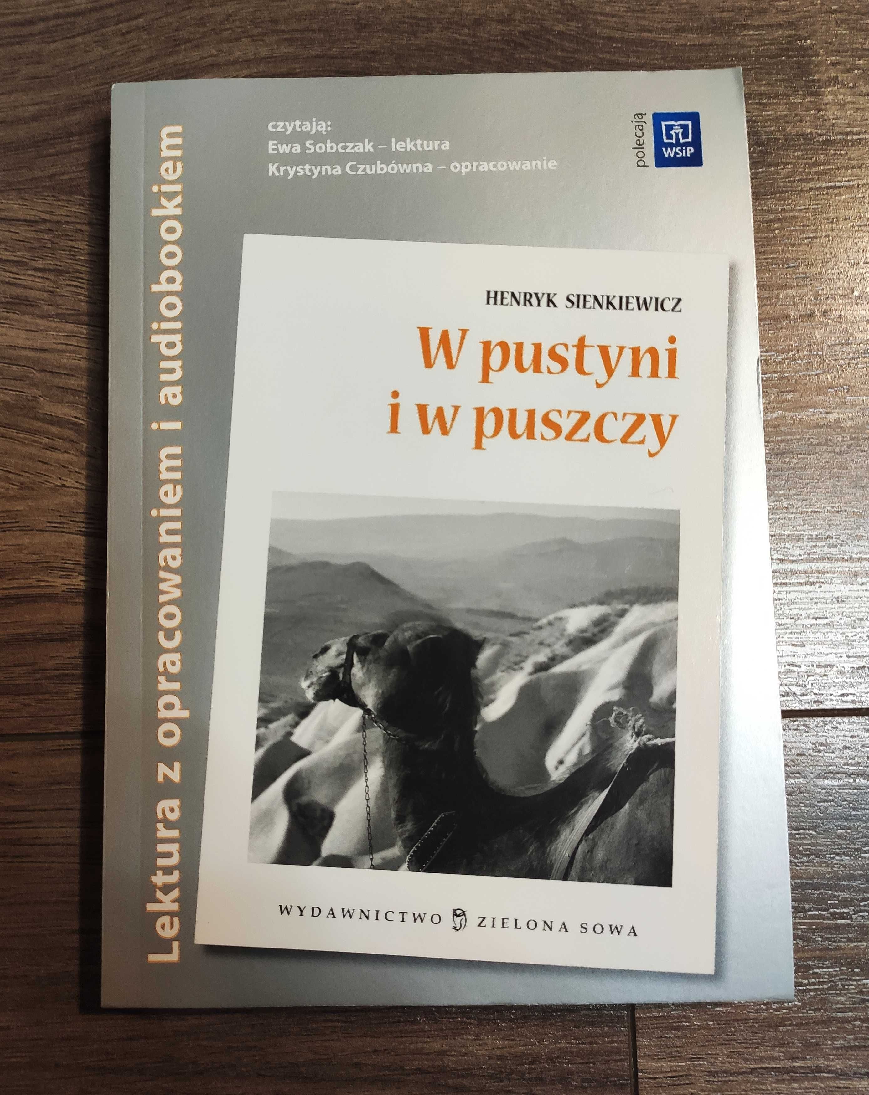 W pustyni i w puszczy Henryk Sienkiewicz Lektura z audiobookiem