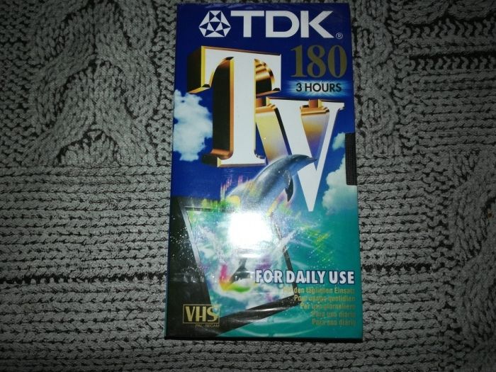 Kaseta VHS tdk 180-nowa