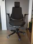 Fotel biurowy Wau 2 - czarny BL418 Black (W-709-B-BL418)
