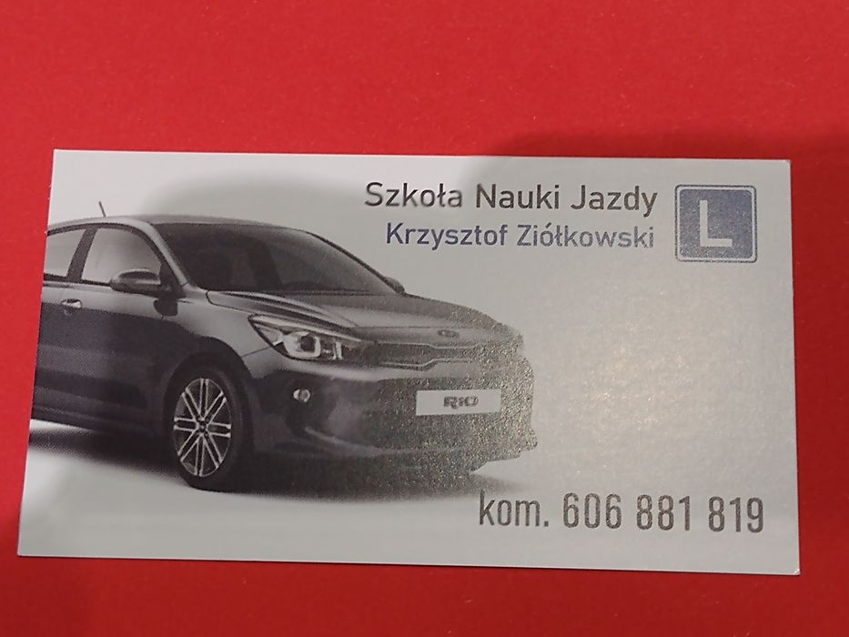 Kurs prawa jazdy kat.B