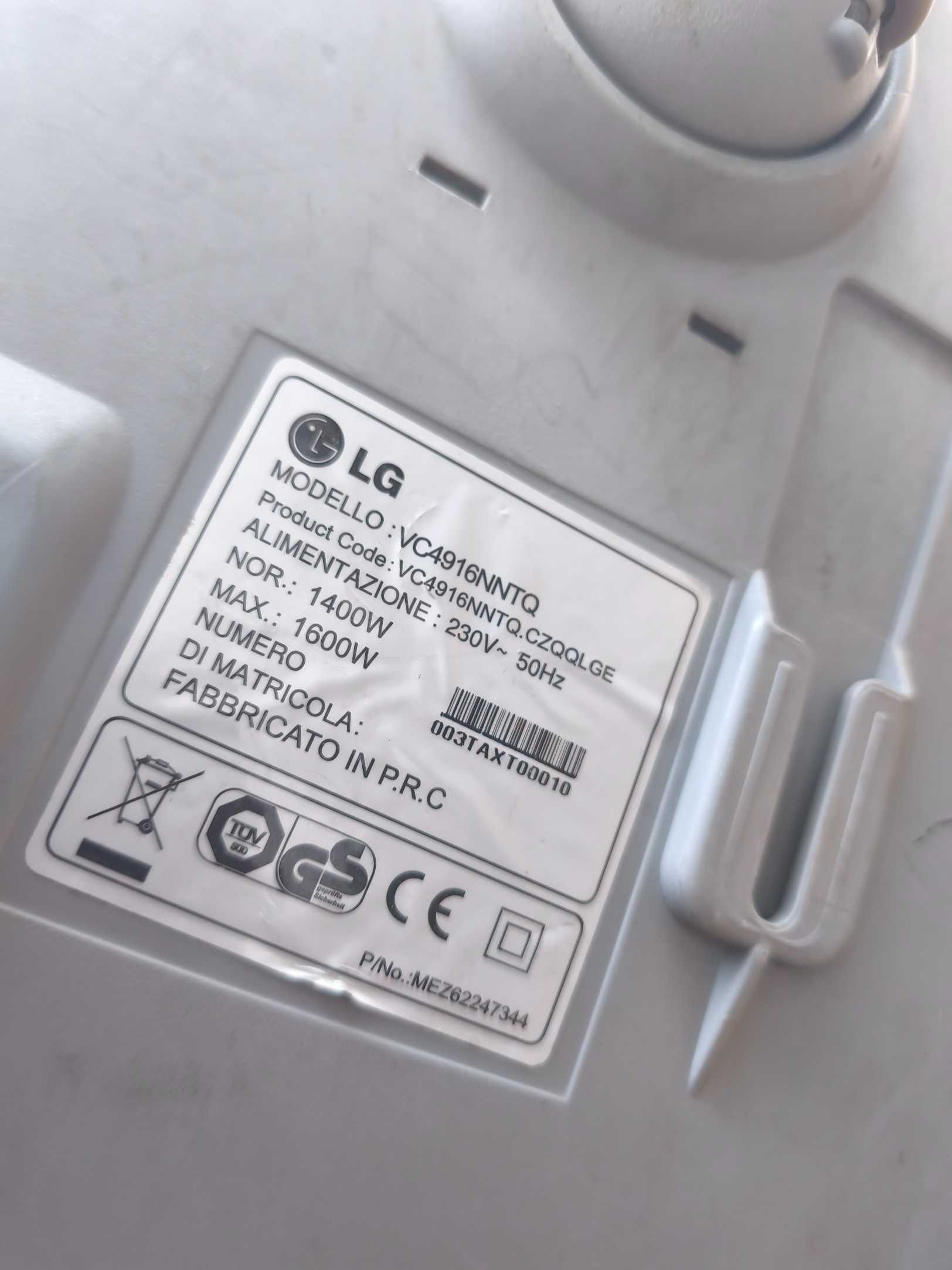 пылесос безмешковой , LG Vc4916nntq пилосос