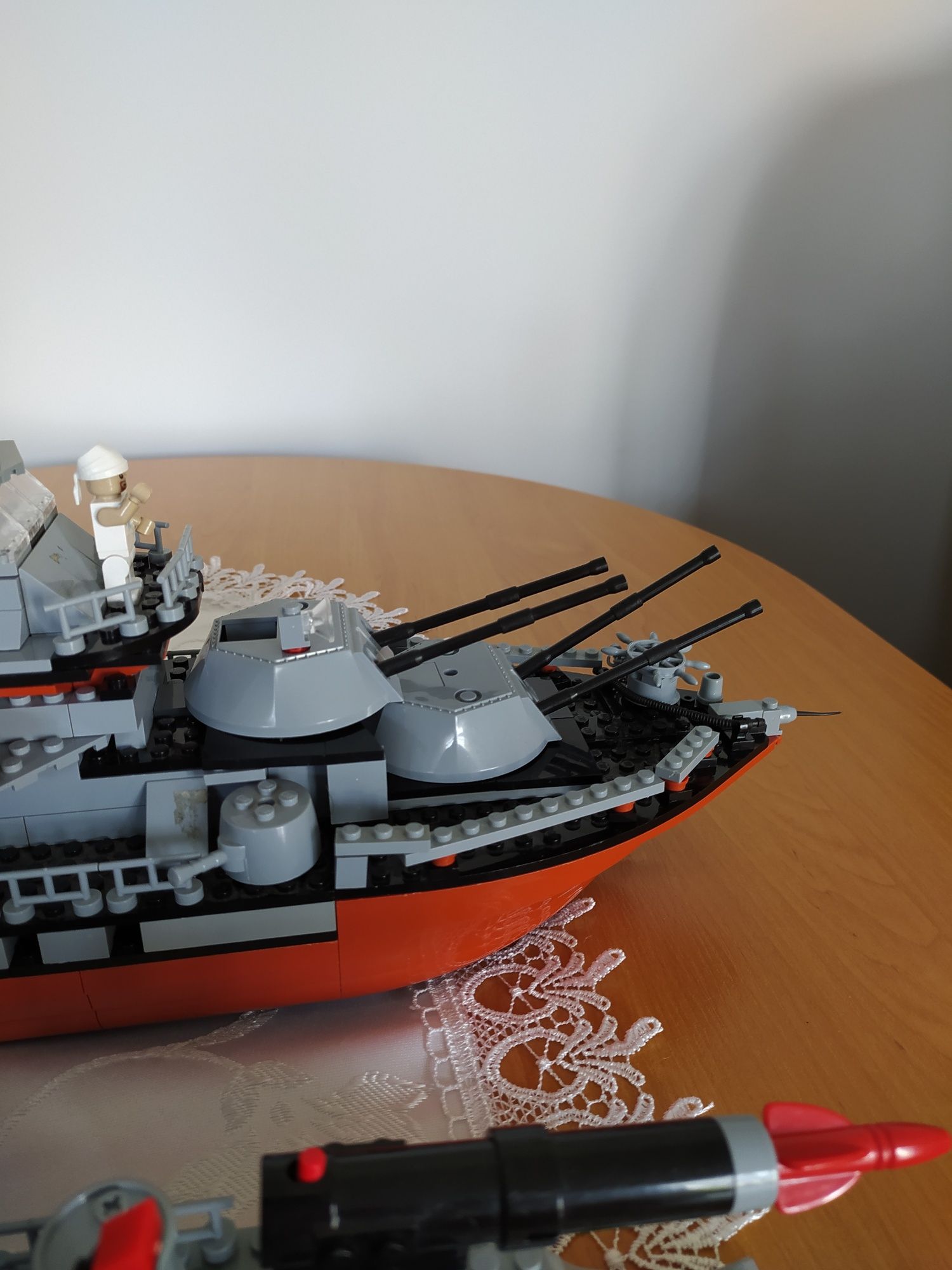 Lego klocki Cobi duży okręt wojenny