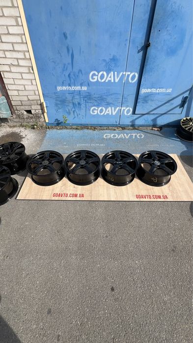 Goauto диски Honda 5/114,3 r16 et55 6,5j dia64,1 як нові чорний глянец