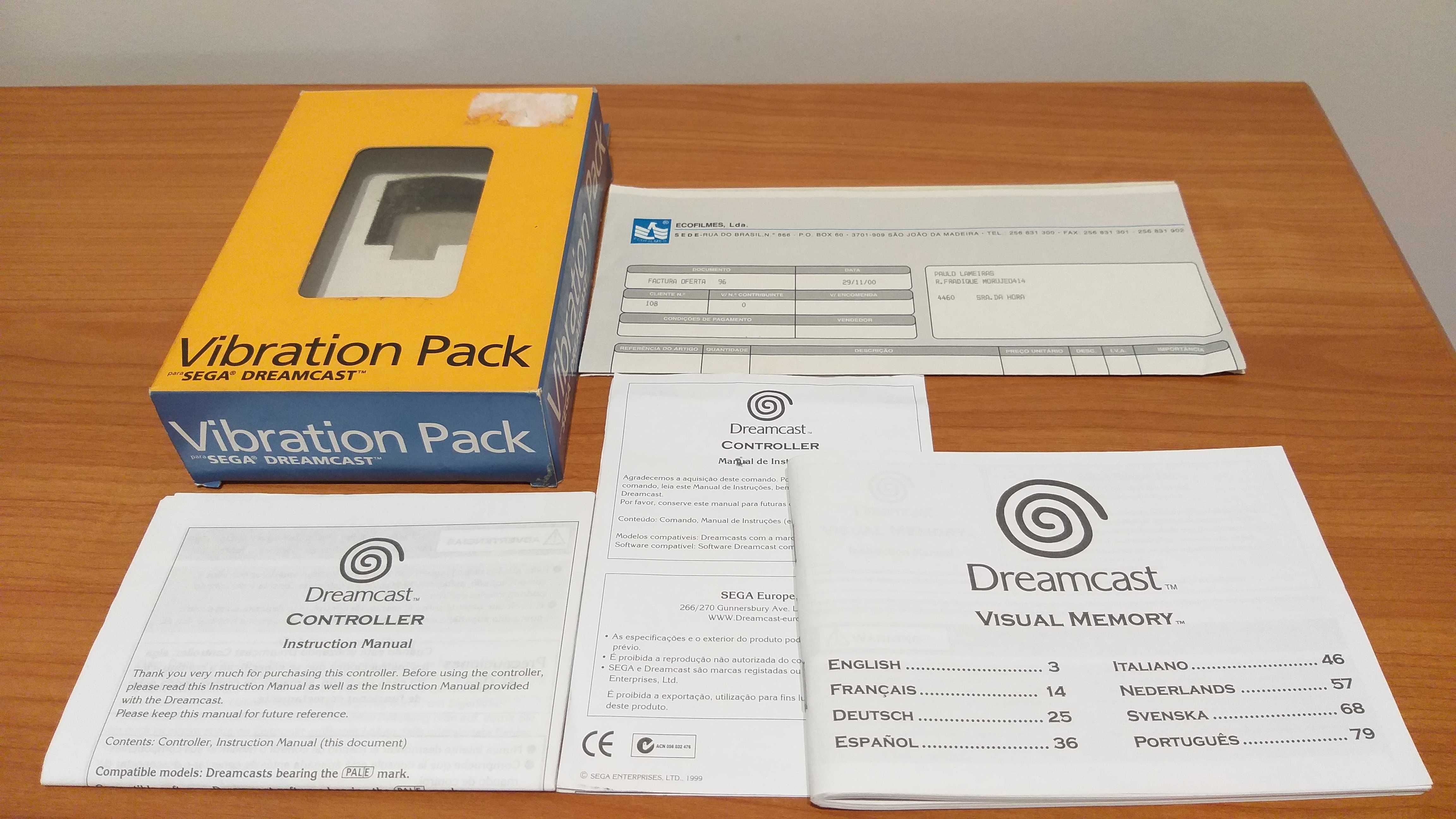 Manuais Dreamcast