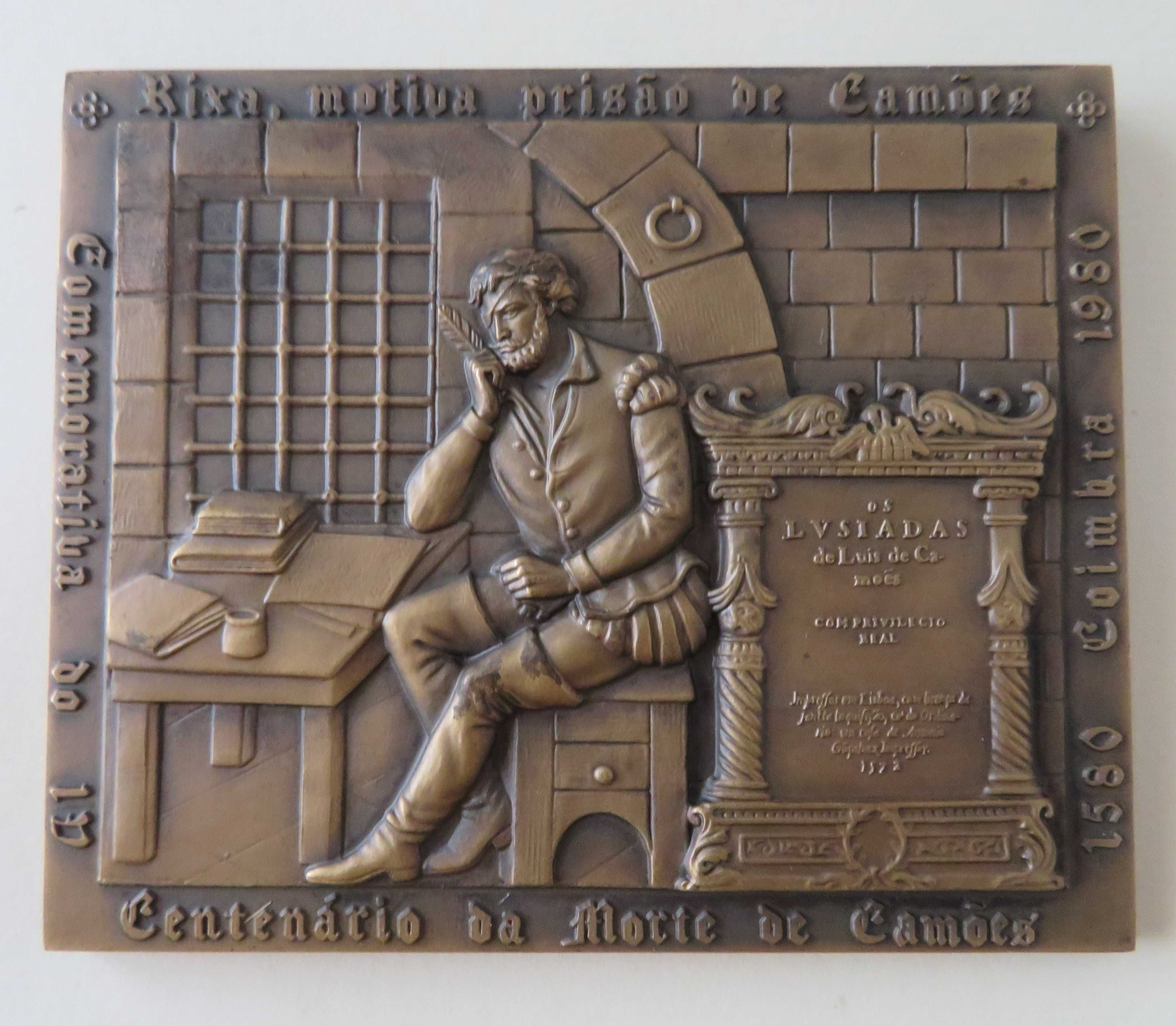 Medalhística - 4º. Centenário da morte de CAMÕES (1980)