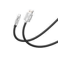 Pancerny Kabel Z Szybkim Ładowaniem 6A! Metalowe Końcówki USB/Typ-C