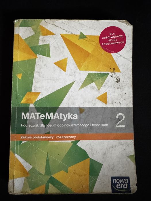 Matematyka 2 zakres podstawowy i rozszerzony