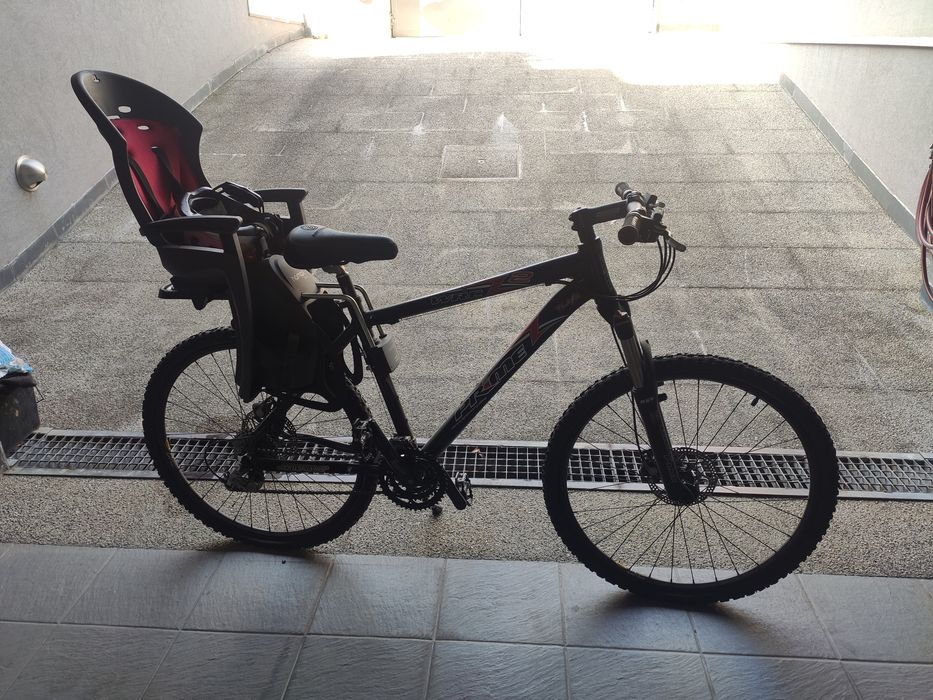 Bicicleta BTT + cadeirinha criança