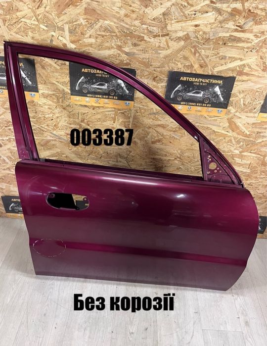 Бу двері передні праві Ланос Сенс розборка запчастини