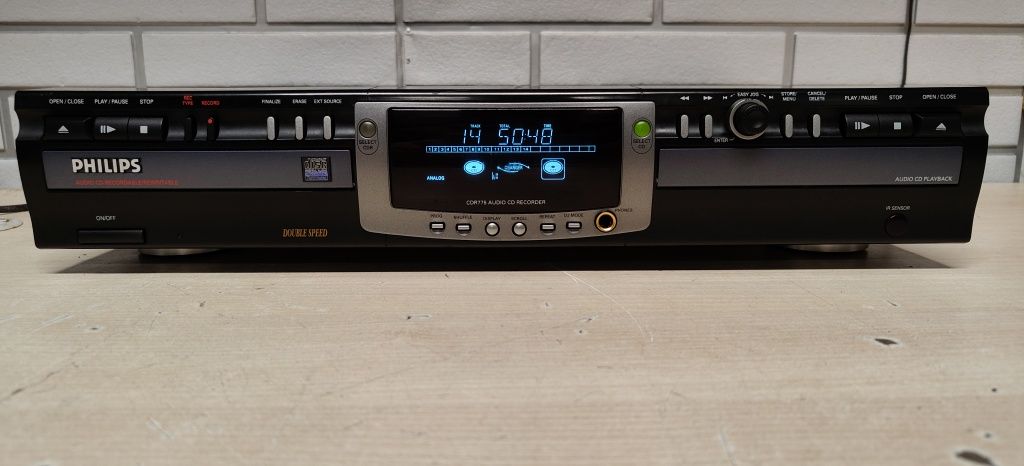 Nagrywarka audio PHILIPS CDR-775, pilot
