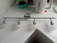 Lampa listwa 4 punktowa