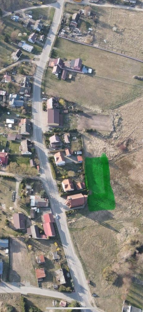 Dzialka budowlana z WZ 9 km od morza przy  S3 - Dargobądz