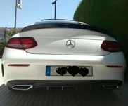 Difusor com ponteiras para Mercedes classe C